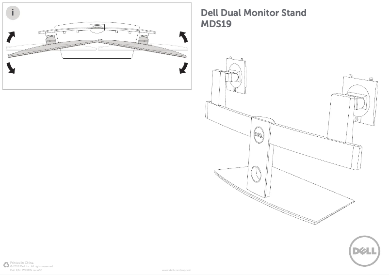 Page n°1 - Manuel utilisateur Dell MDS19