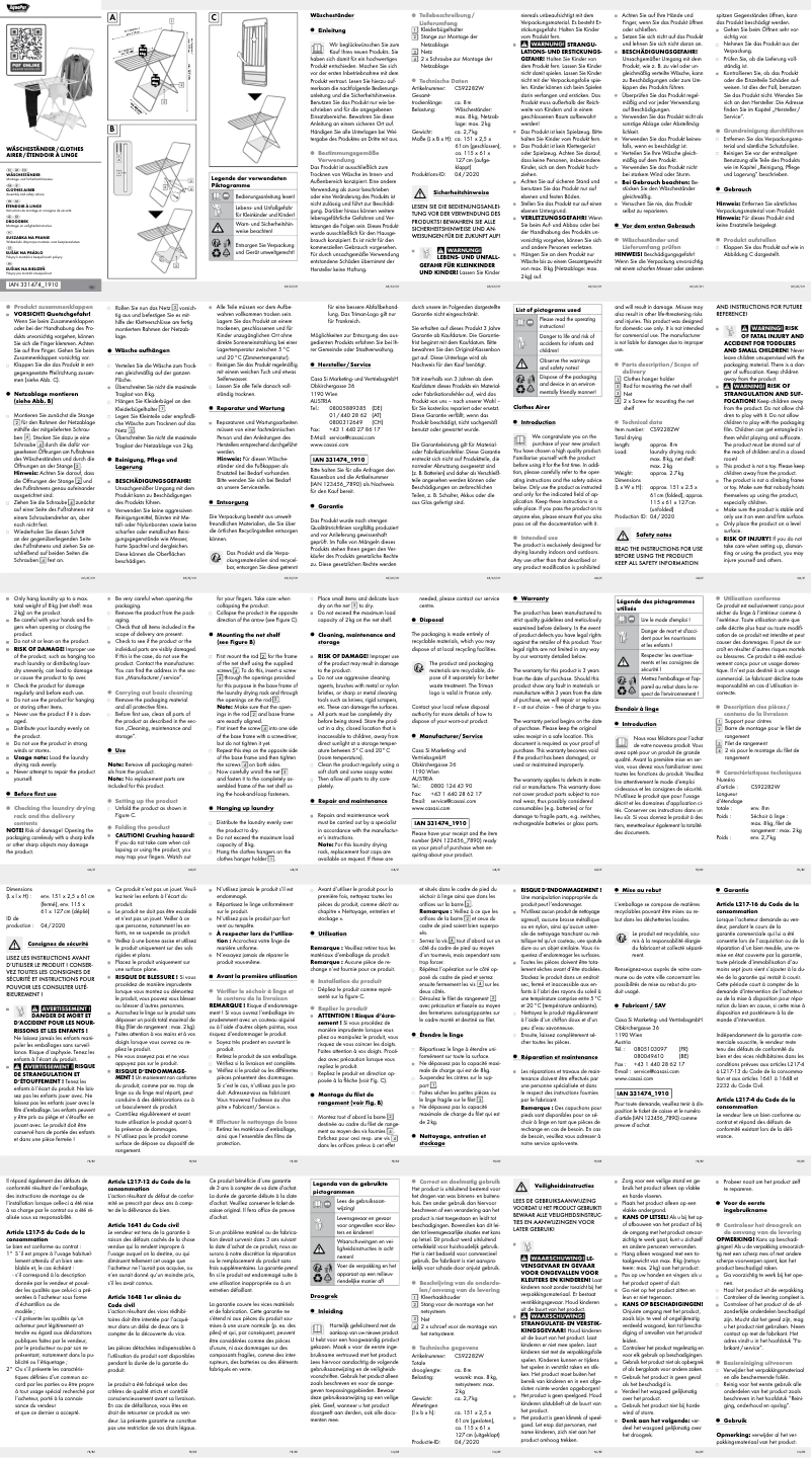 Image de la première page du manuel de l'appareil IAN 331474