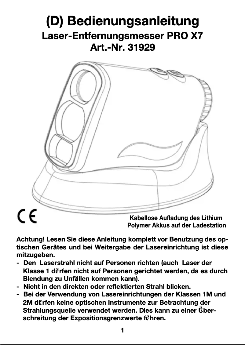 Image de la première page du manuel de l'appareil 31929