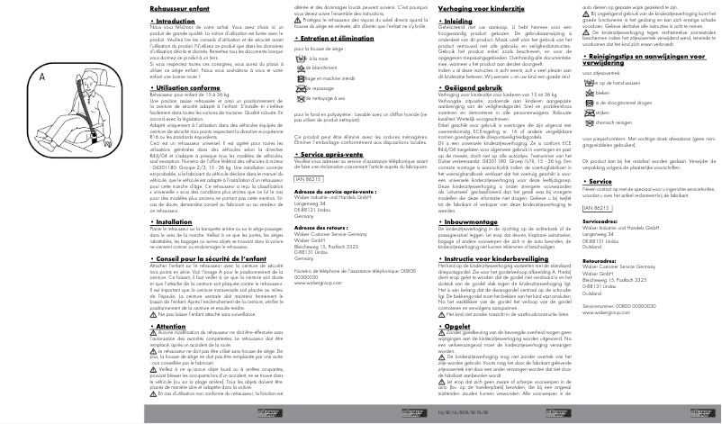 Página 1 del manual Manual de usuario Ultimate Speed IAN 86215