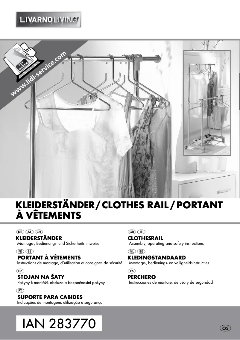 Image de la première page du manuel de l'appareil HG01023