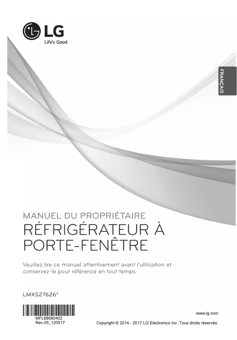 Página 1 del manual Manual de usuario LG LMXS27626S