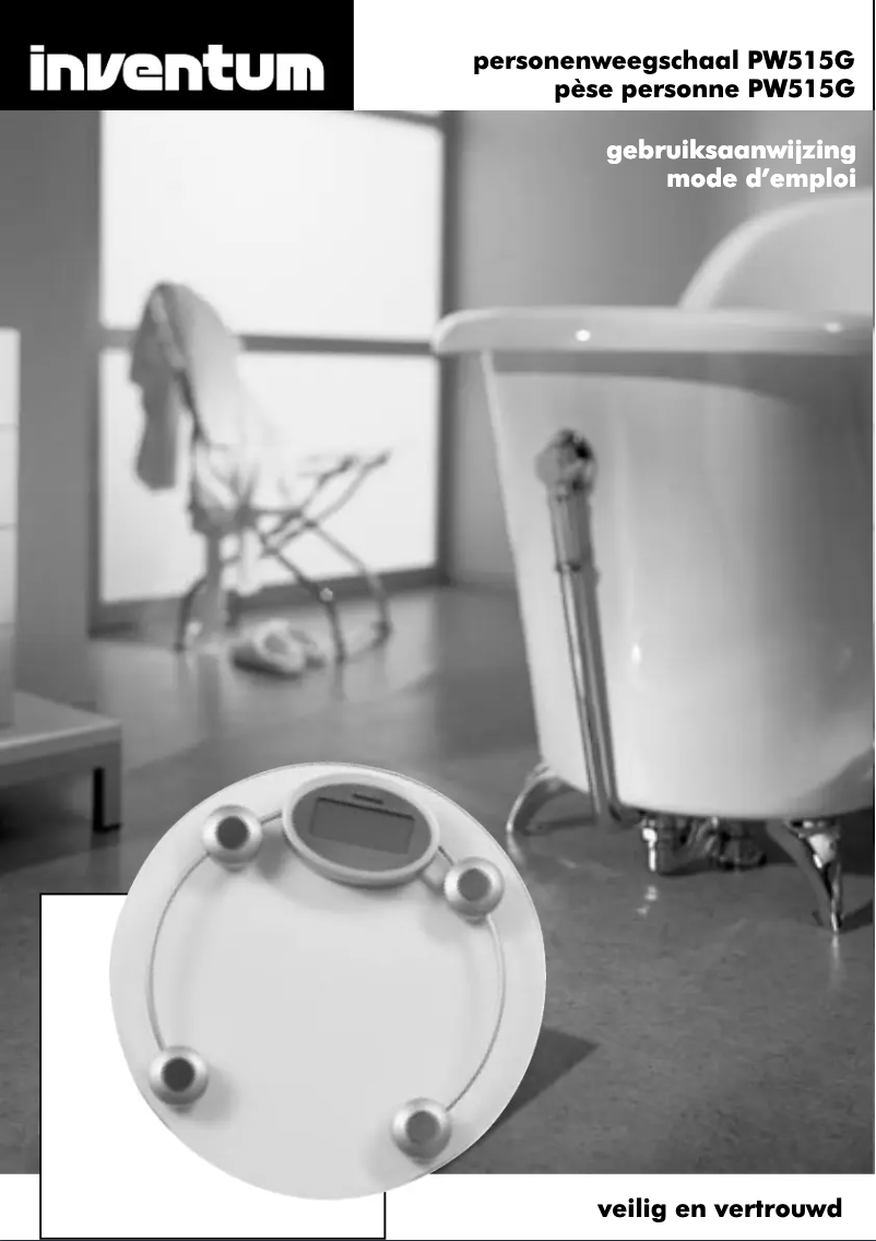 Image de la première page du manuel de l'appareil PW515G