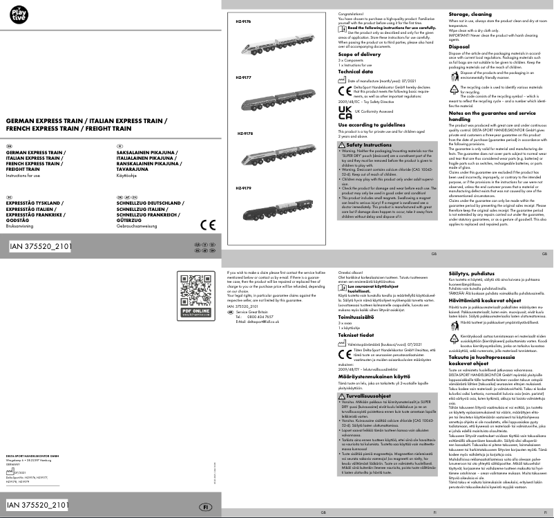 Imagen de la primera página del manual del dispositivo IAN 375520