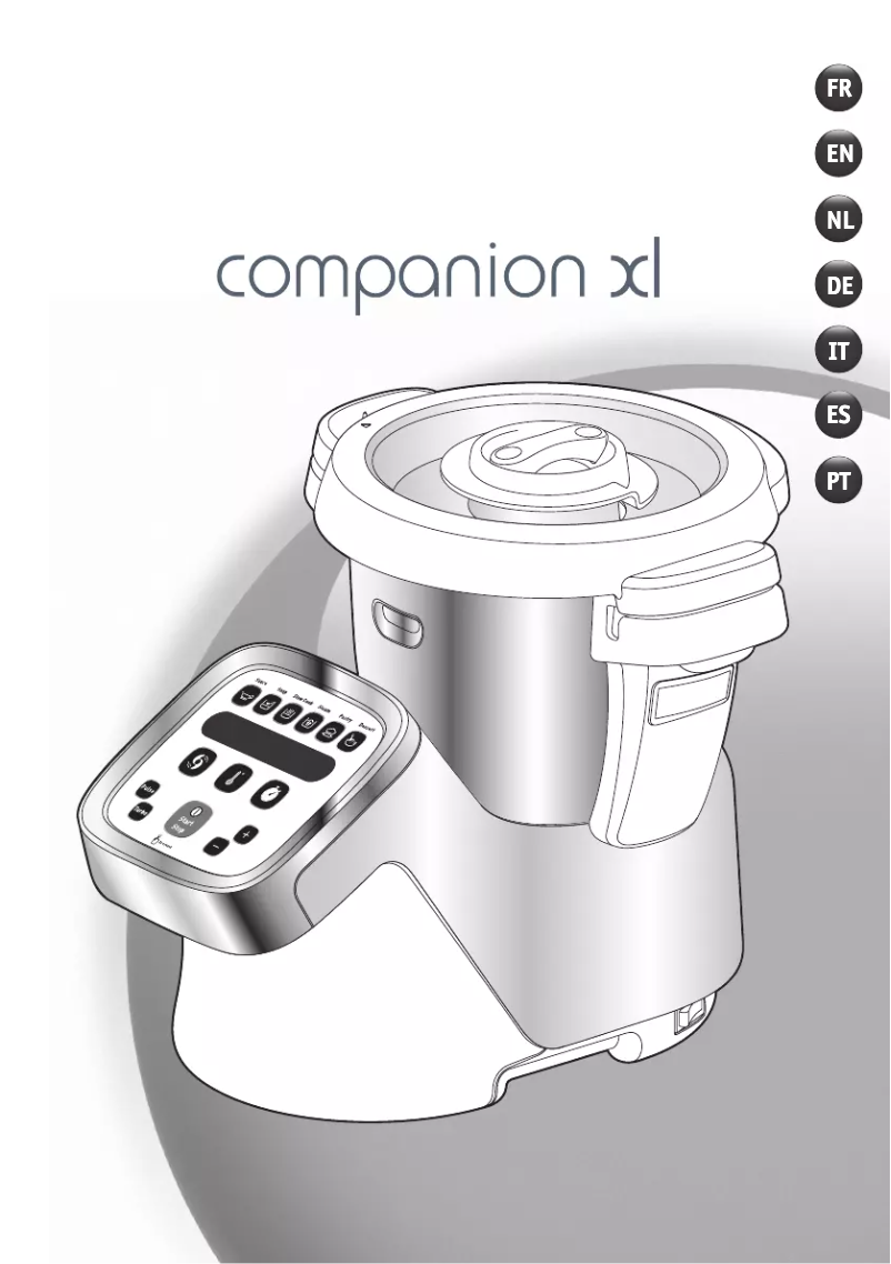 Image de la première page du manuel de l'appareil Companion XL YY4260
