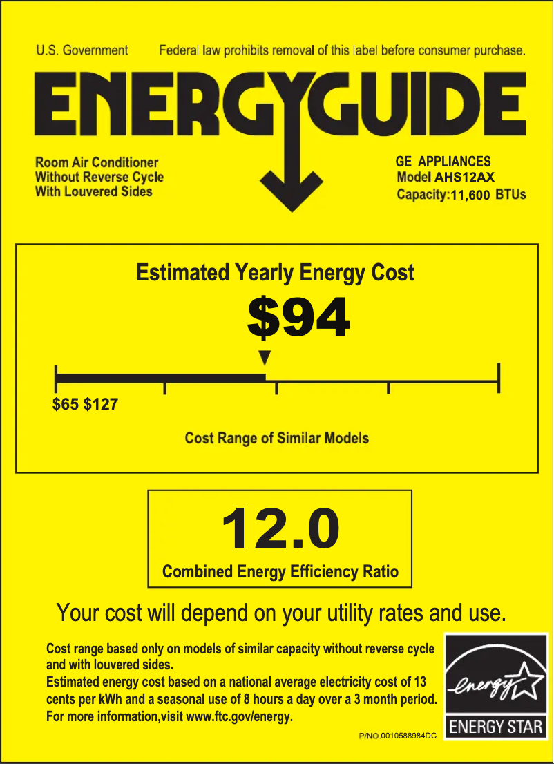 Image de la première page du manuel de l'appareil AHS12AX