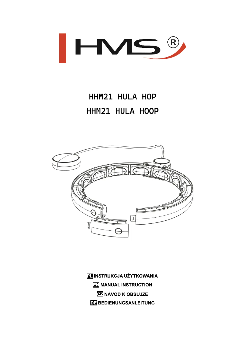 Imagen de la primera página del manual del dispositivo HHM21