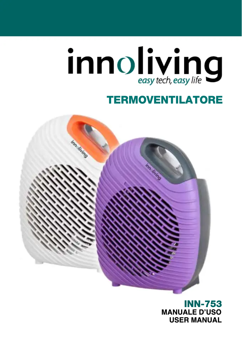 Page n°1 - Manuel utilisateur Innoliving INN-753