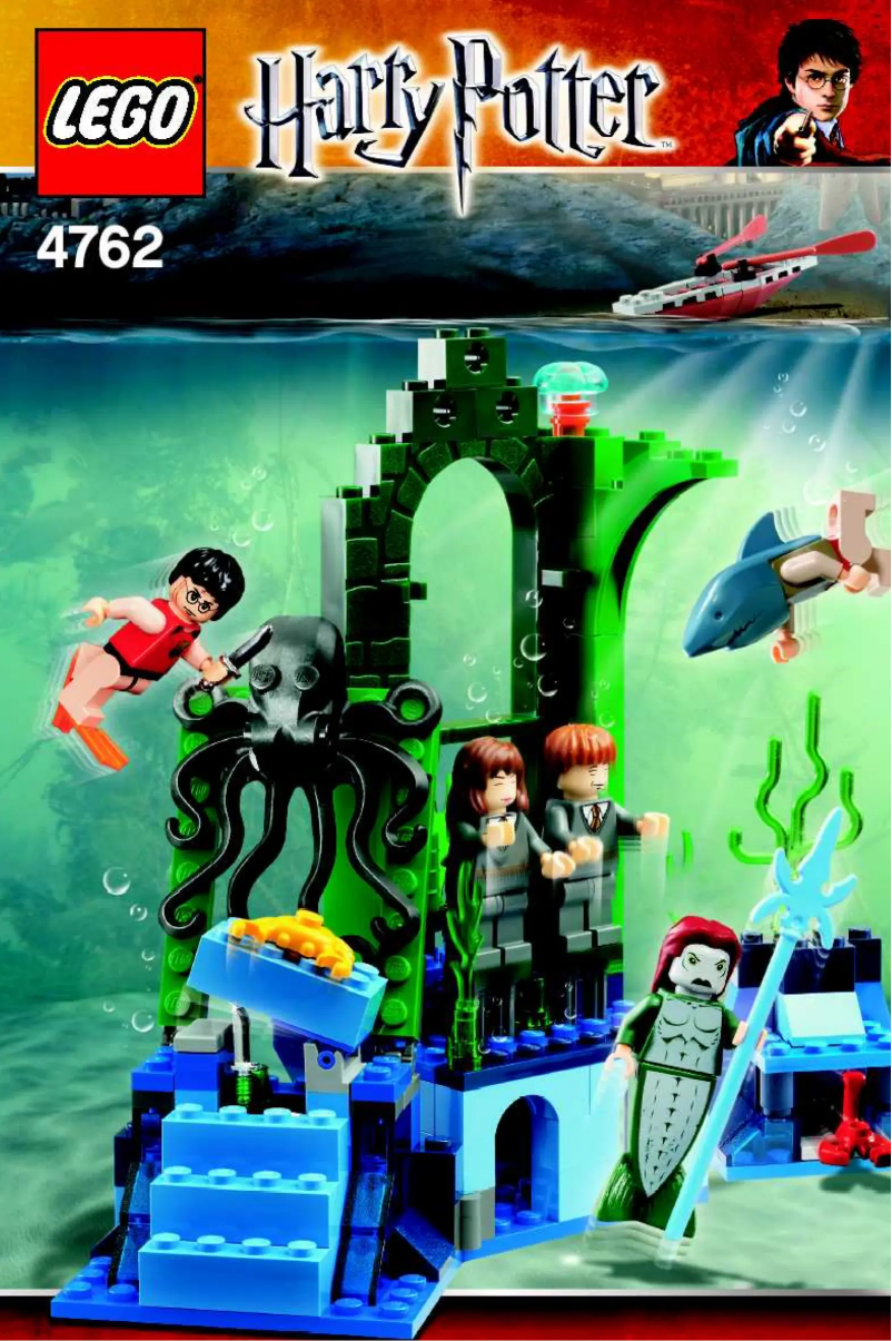 Page 1 de la notice Manuel utilisateur Lego Rescue From The Merpeople