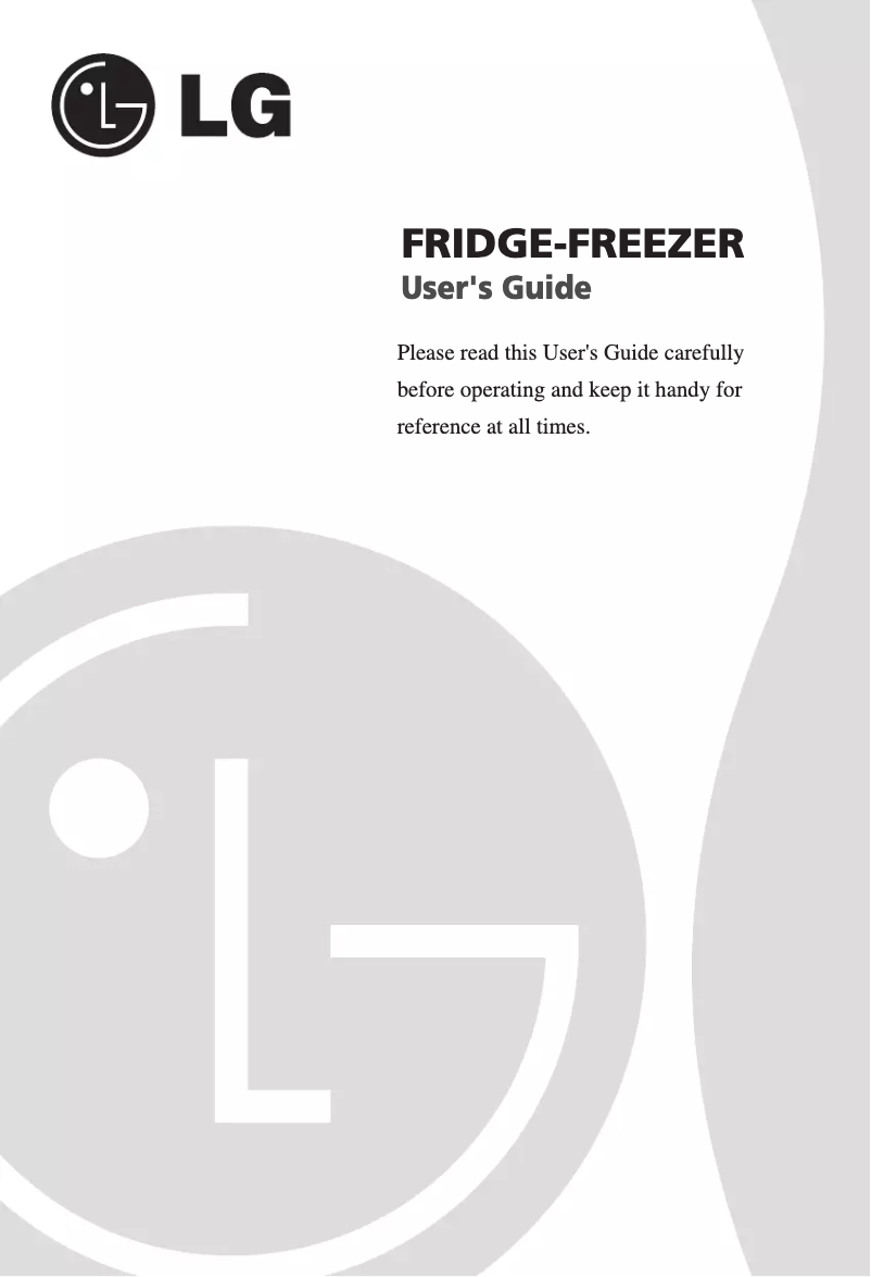 Image de la première page du manuel de l'appareil GC-181STA