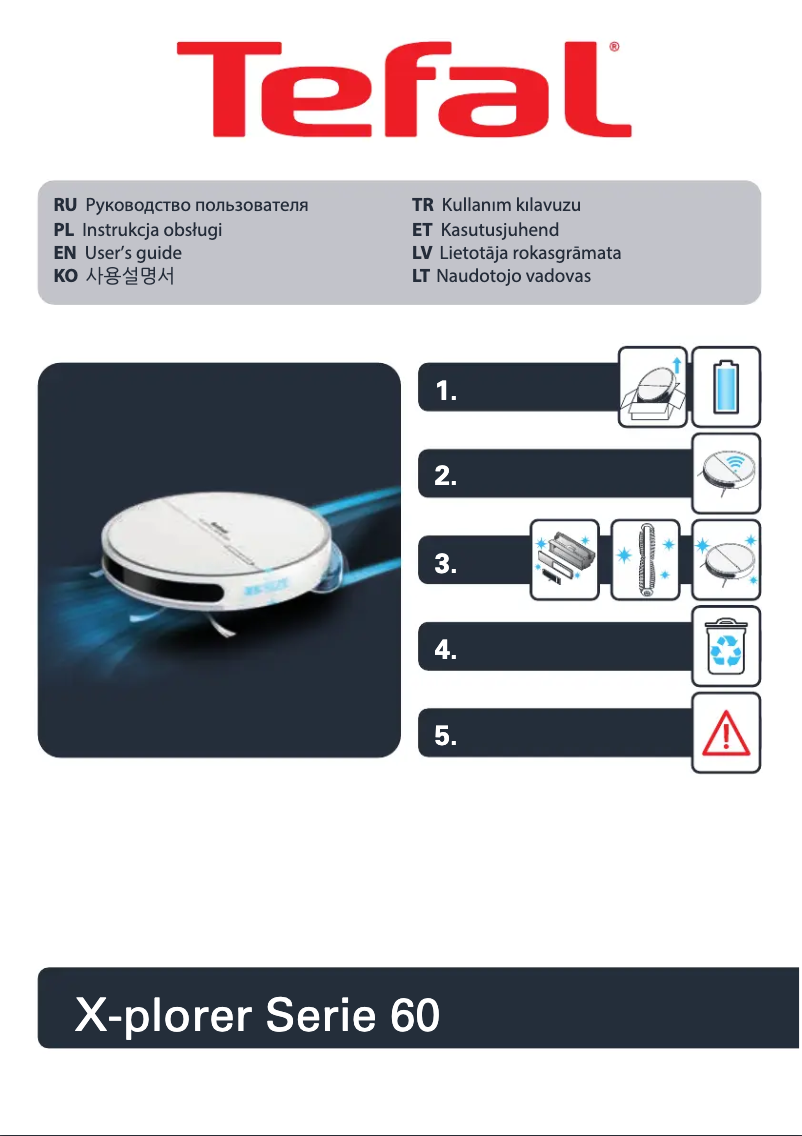 Image de la première page du manuel de l'appareil RG7447
