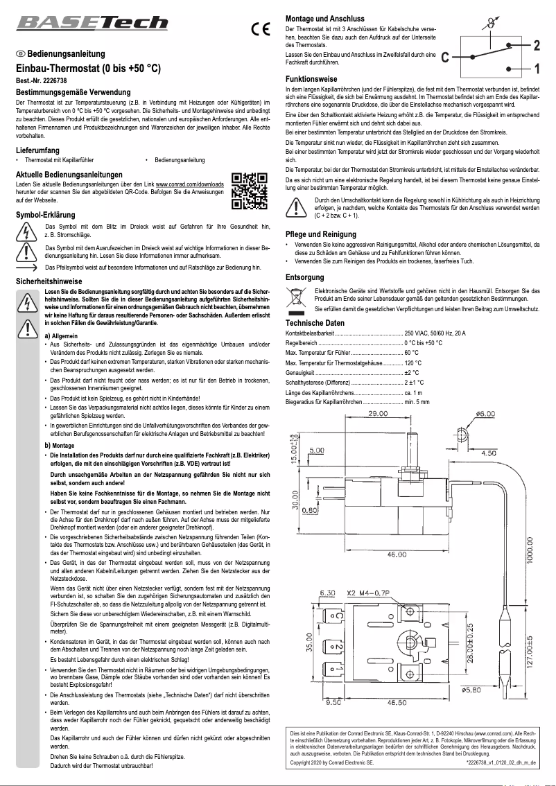 Image de la première page du manuel de l'appareil BT-2226738