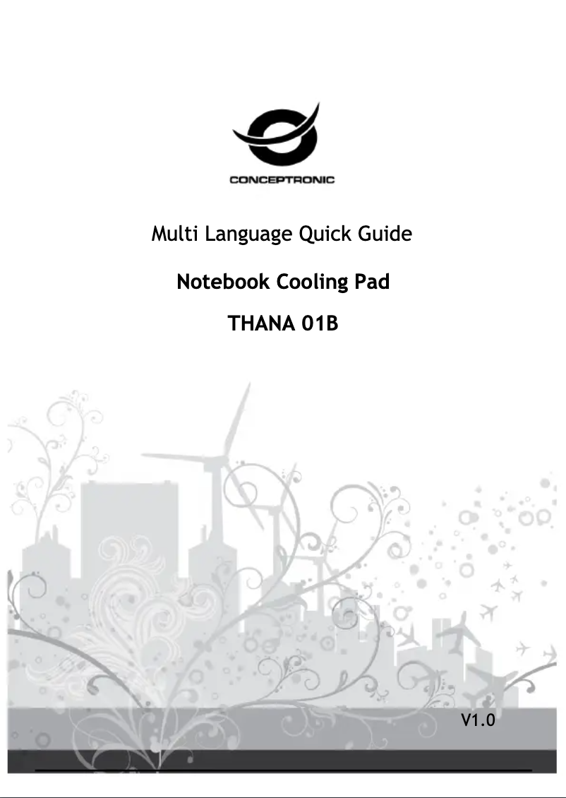 Page n°1 - Manuel utilisateur Conceptronic THANA01B