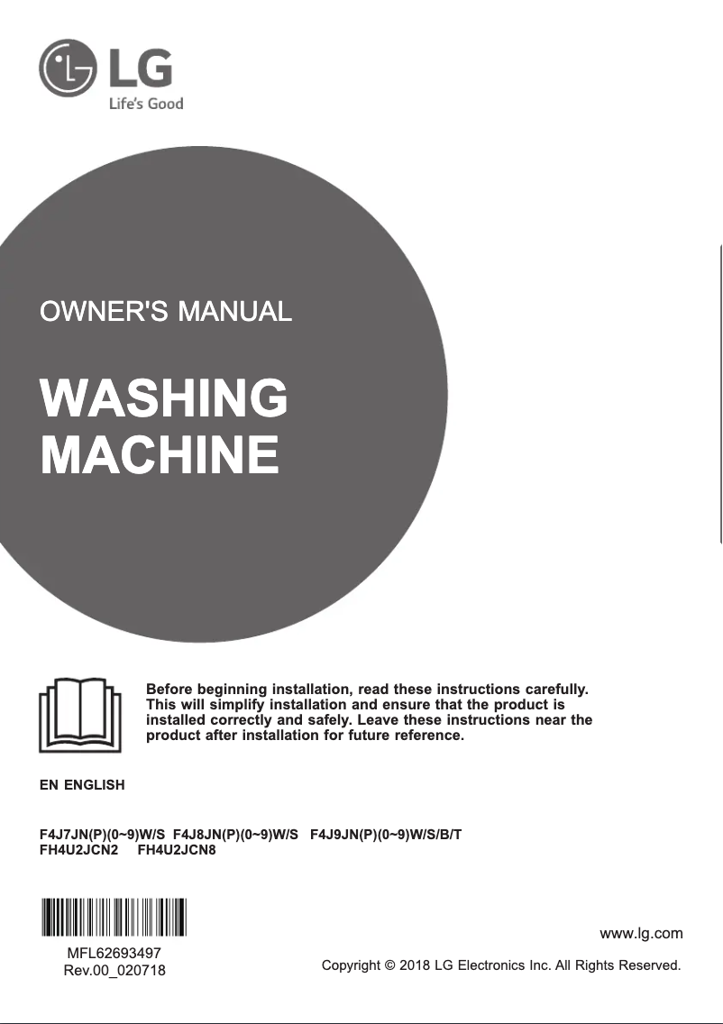 Página 1 del manual Manual de usuario LG FH4U2JCN8