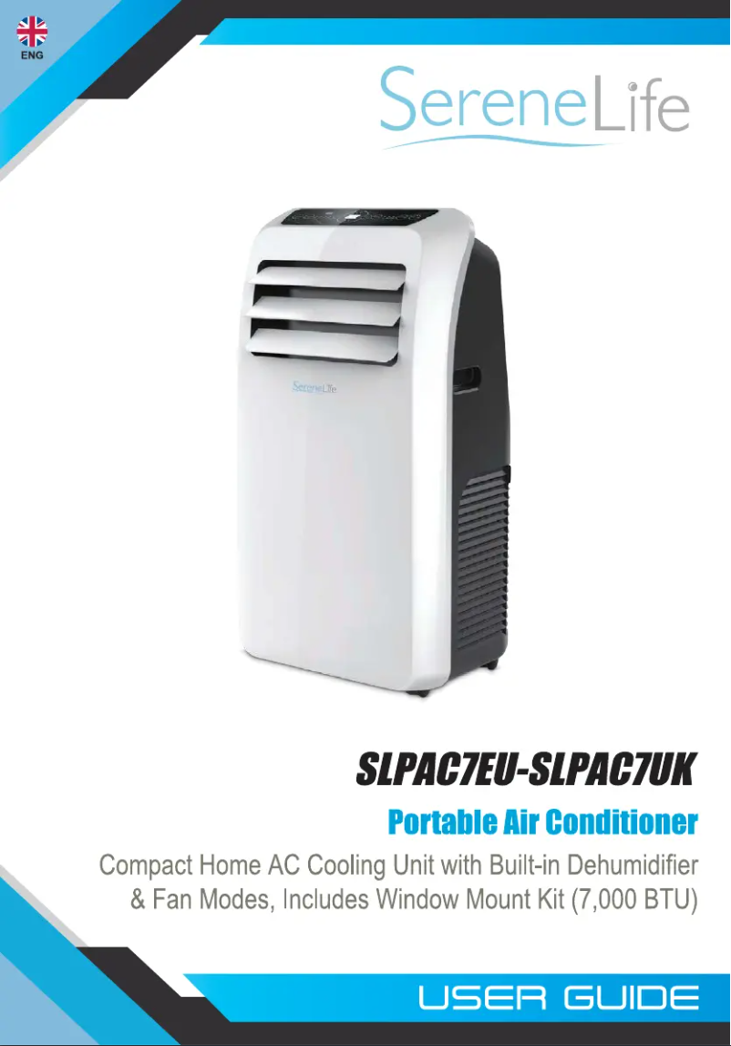 Page 1 de la notice Manuel utilisateur SereneLife SLPAC7
