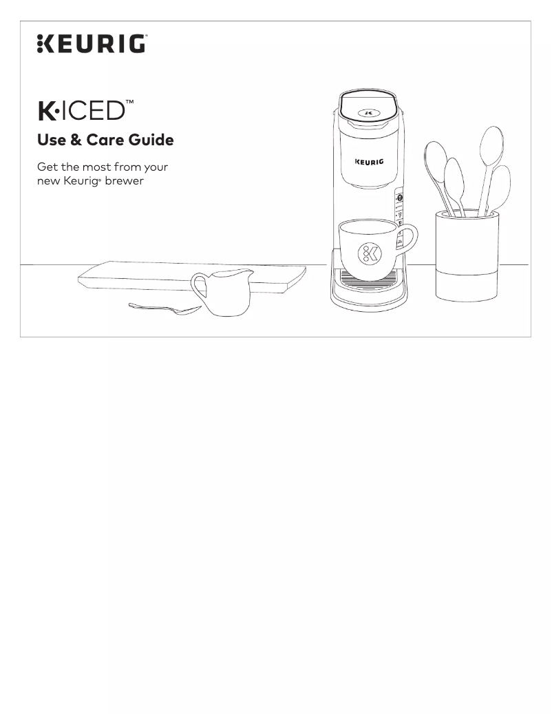 Página 1 del manual Manual de usuario Keurig K-ICED