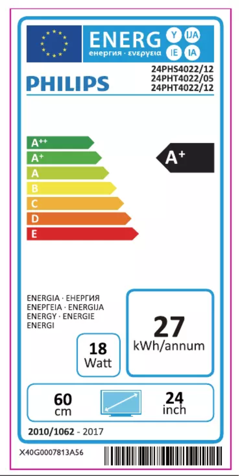 Image de la première page du manuel de l'appareil 24PHT4022
