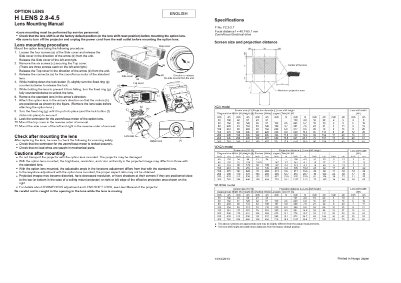 Page 1 de la notice Manuel utilisateur Barco R9832769