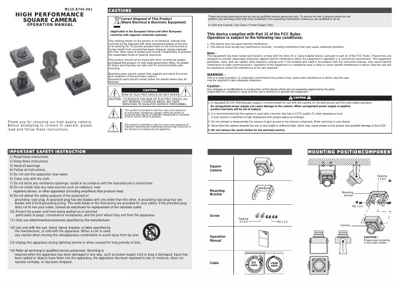 Page 1 de la notice Manuel utilisateur KT&C KPC-E700NUP1