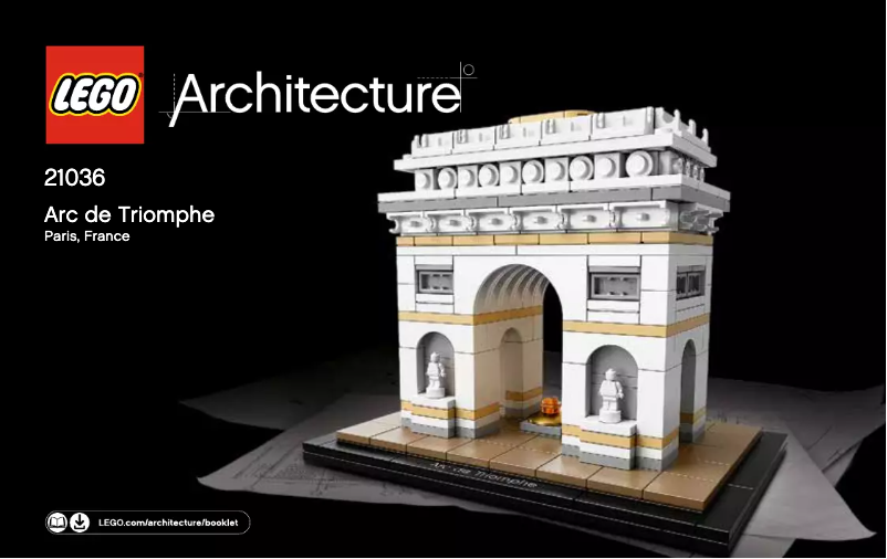 Page 1 de la notice Manuel utilisateur Lego Architecture 21036
