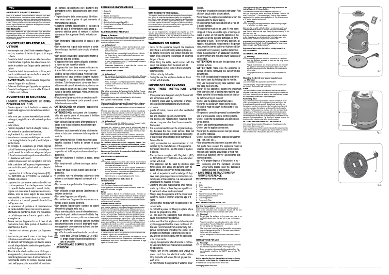 Image de la première page du manuel de l'appareil 2854