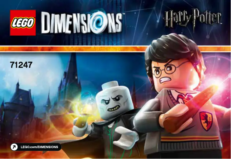 Image de la première page du manuel de l'appareil Dimensions 71247