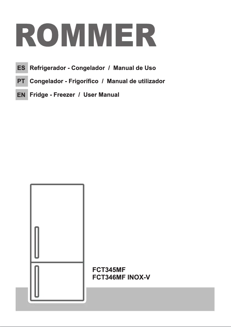 Page n°1 - Manuel utilisateur Rommer FCT 345 MF