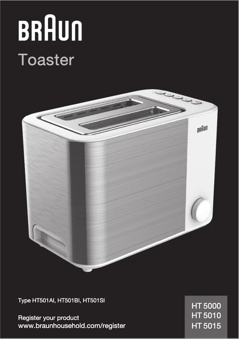 Image de la première page du manuel de l'appareil HT 5010