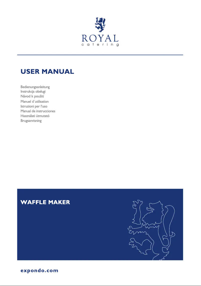 Image de la première page du manuel de l'appareil RCPMW-1400K