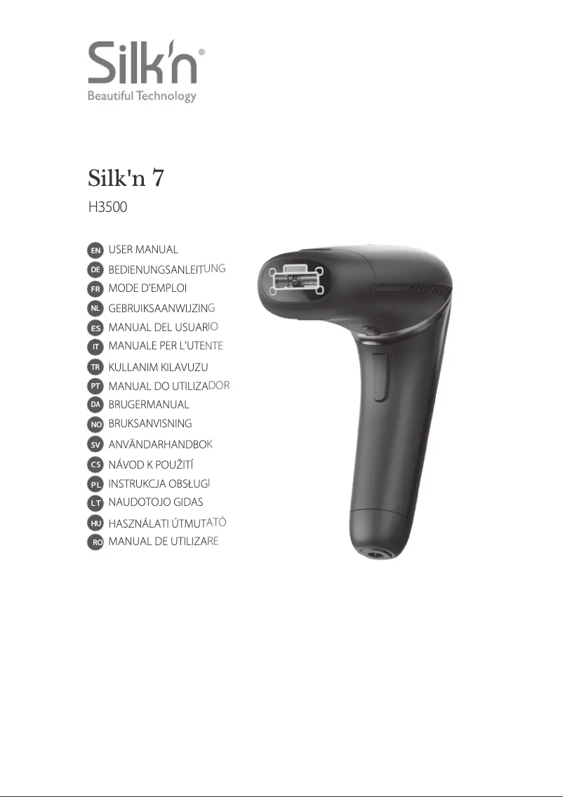 Image de la première page du manuel de l'appareil 7