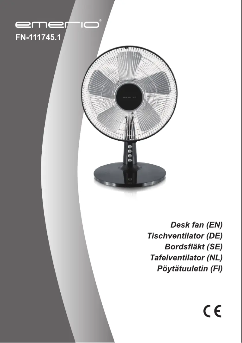 Page n°1 - Manuel utilisateur Emerio FN-111745.1