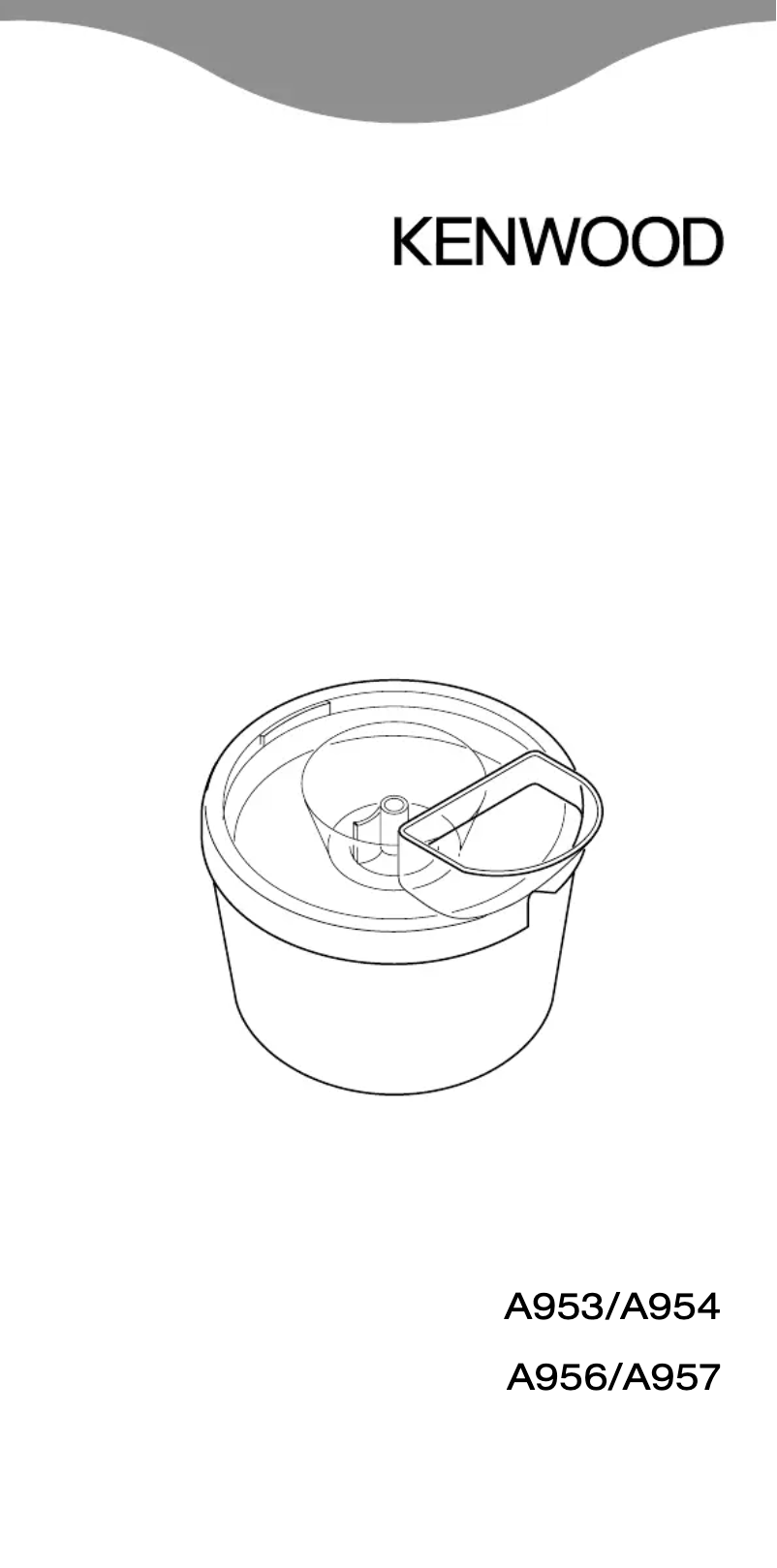 Page 1 de la notice Manuel utilisateur Kenwood A956