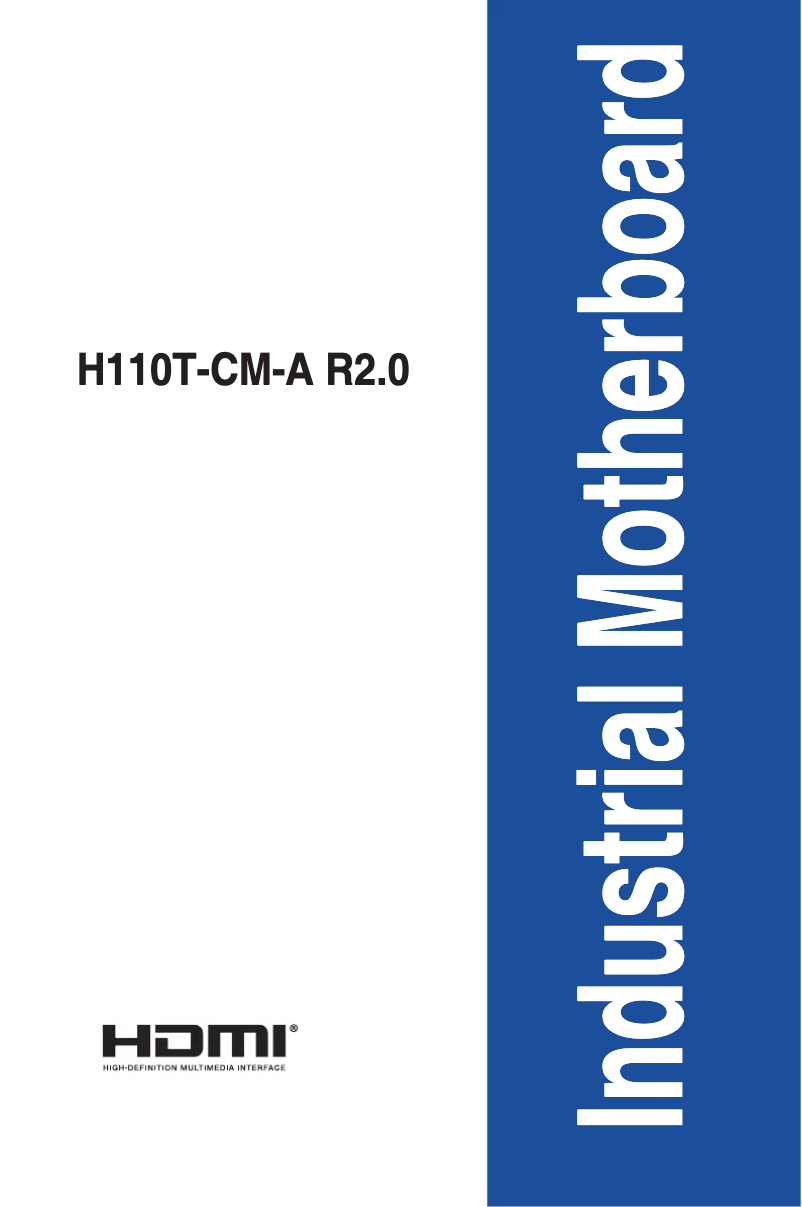Page 1 de la notice Manuel utilisateur Asus H110T-CM-A