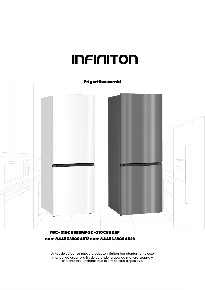 Image de la première page du manuel de l'appareil FGC-310C85XEP