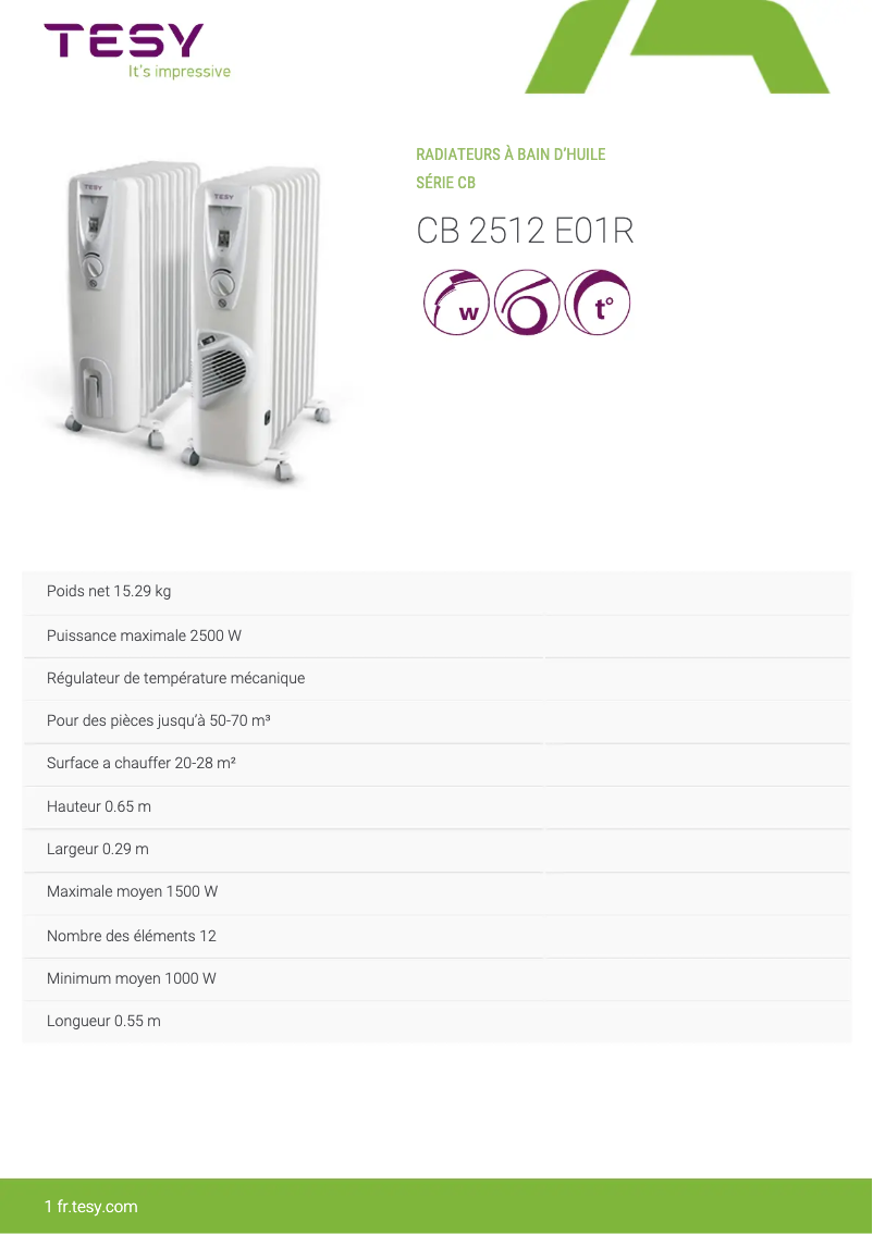 Image de la première page du manuel de l'appareil CB 2512 E01R