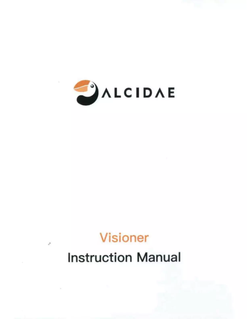 Page n°1 - Manuel utilisateur Alcidae Visioner