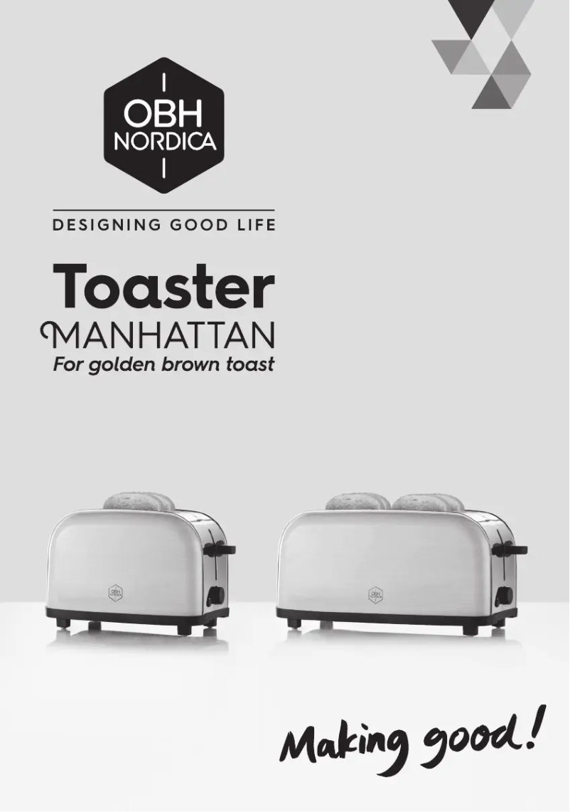 Page n°1 - Manuel utilisateur OBH Nordica Manhattan 2268