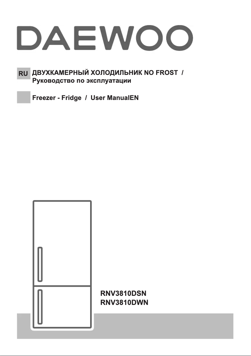 Image de la première page du manuel de l'appareil RNV3810DSN