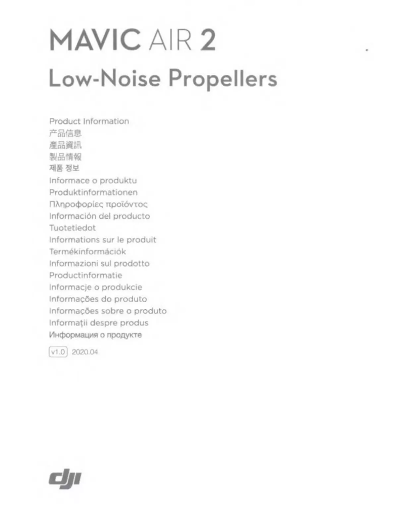 Page n°1 - Manuel utilisateur DJI Mavic Air 2 Low-Noise Propellers