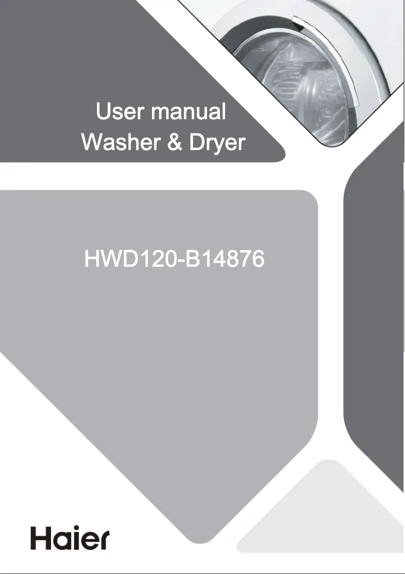 Image de la première page du manuel de l'appareil HWD120-B14876