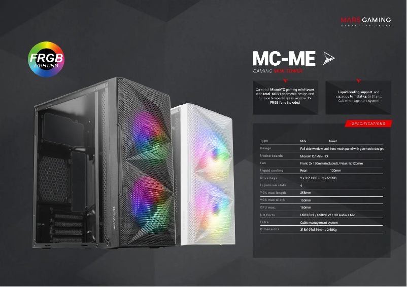 Image de la première page du manuel de l'appareil MC-ME