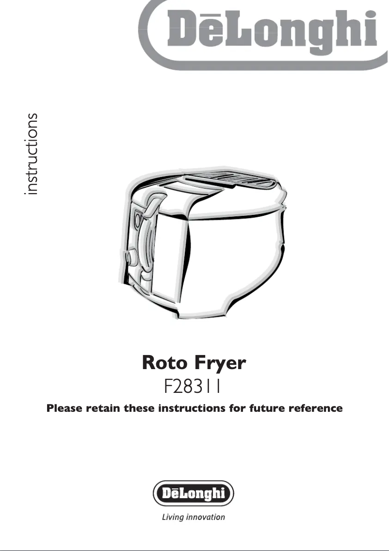 Page n°1 - Manuel utilisateur DeLonghi F28311