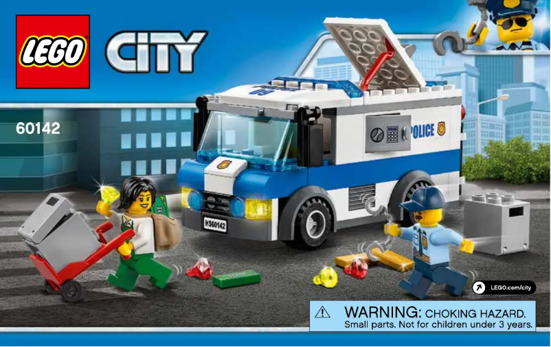 Page 1 de la notice Manuel utilisateur Lego City 60142