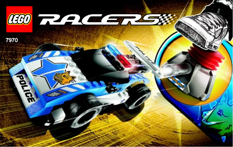 Page n°1 - Manuel utilisateur Lego Racers 7970