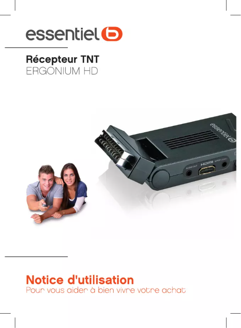 Image de la première page du manuel de l'appareil Ergonum HD