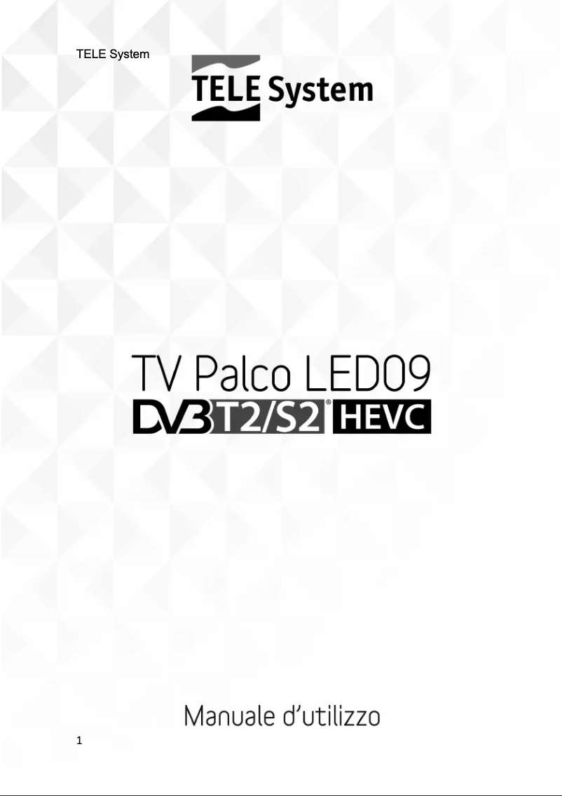 Image de la première page du manuel de l'appareil PALCO24 LED09