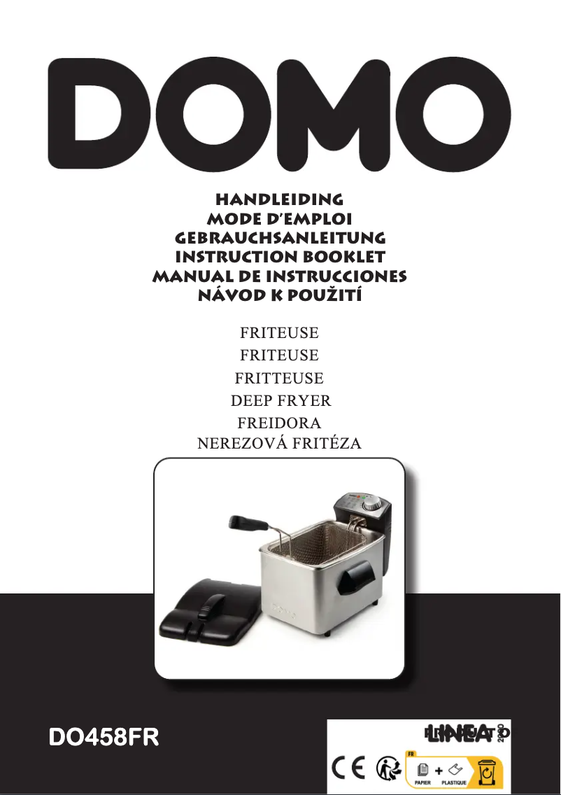 Page 1 de la notice Manuel utilisateur Domo DO458FR