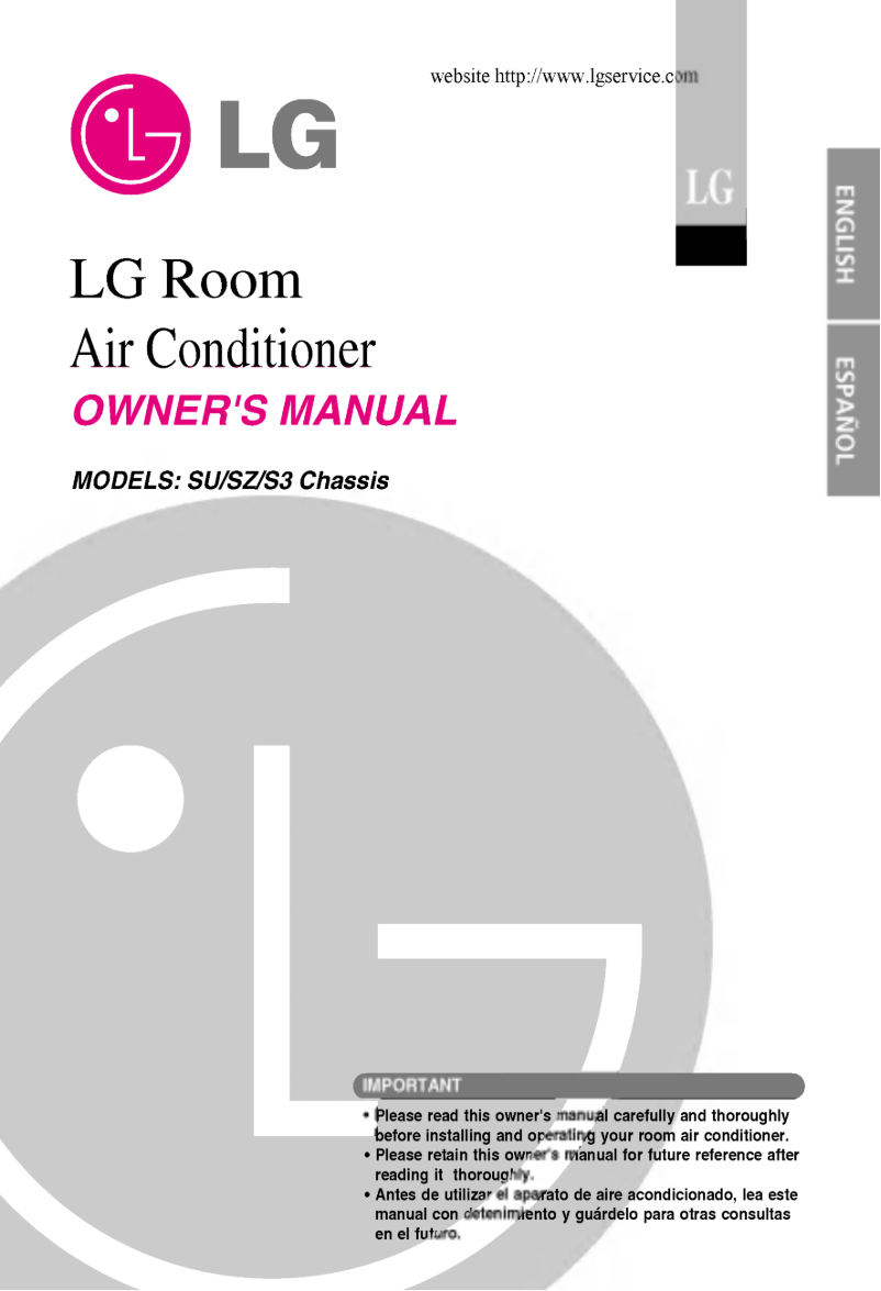 Page n°1 - Manuel utilisateur LG LS-C2423MM1