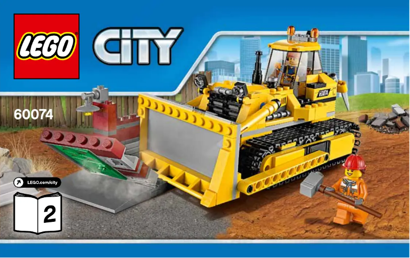 Page n°1 - Manuel utilisateur Lego City 60074