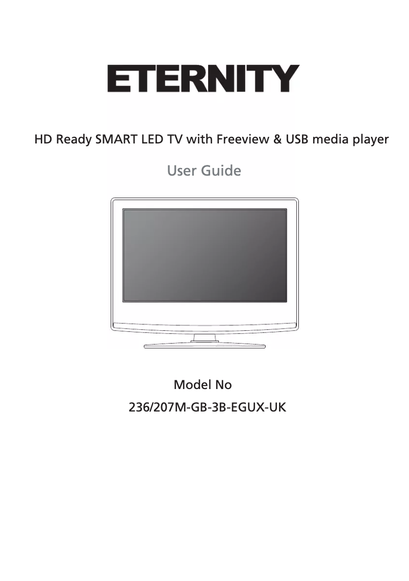 Image de la première page du manuel de l'appareil 236/207M-GB-3B-EGUX-UK